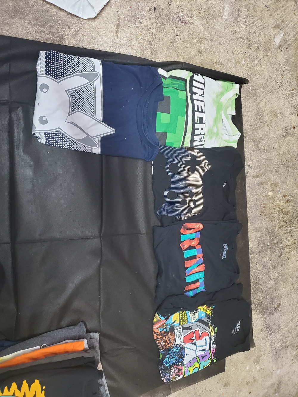 wonder nation Navy, Green, Black & Gray Graphic Tee Bundle Gamer Kids Bundle